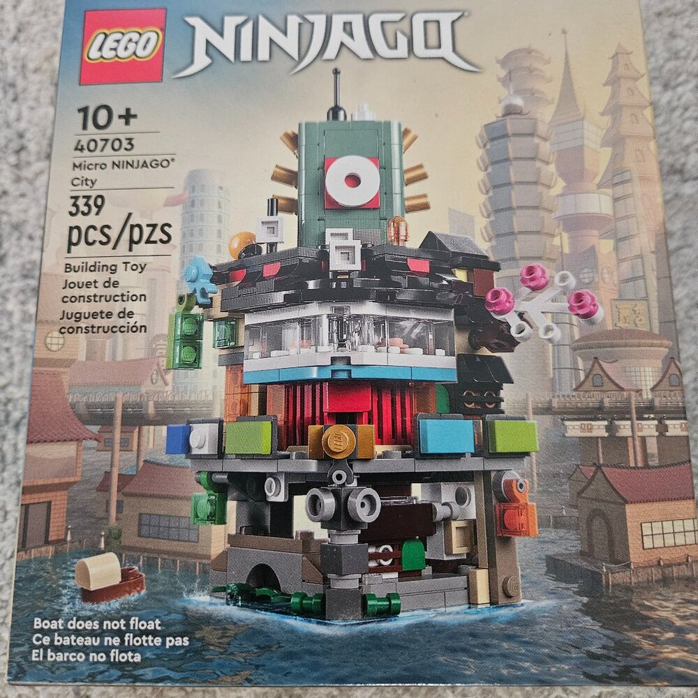 Lego Ninjago 40703 - Micro Ninjago City - SEALED - New in Box